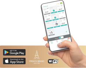 Atlantic Altis Wi-Fi CozyTouch Applikáció (mobiltelefonos alkalmazás)